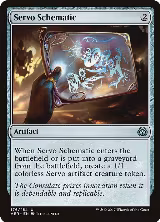 Servo Schematic (176) — card price