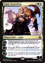 Ajani Unyielding (127), Prerelease Cards — Magic card price