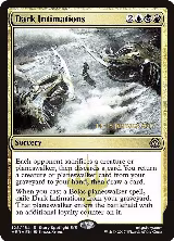 Dark Intimations (128), Prerelease Cards — Magic card price