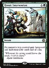 Heroic Intervention (AER) (109), Prerelease Cards — Magic card price