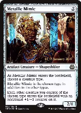 Metallic Mimic (164), Prerelease Cards — Magic card price