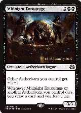 Midnight Entourage (66), Prerelease Cards — Magic card price