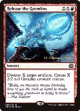 Release the Gremlins (96), Prerelease Cards — Magic card price