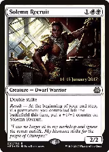 Solemn Recruit (22) — card price
