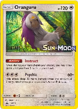 Oranguru - SM13 (Prerelease) [Staff] (SM13) — card price