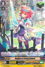 Knight of Pretty Sword (G-TD11/017EN) — card price