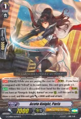 Acute Knight, Paris (G-CHB01/027EN) — card price