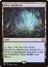 Misty Rainforest (240), Modern Masters 2017 — Magic card price