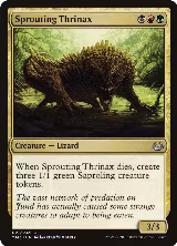 Sprouting Thrinax (189), Modern Masters 2017 — Magic card price