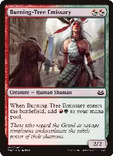 Burning-Tree Emissary (207) — card price