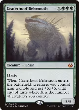 Craterhoof Behemoth (122), Modern Masters 2017 — Magic card price
