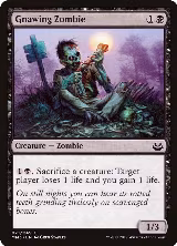 Gnawing Zombie (71) — card price