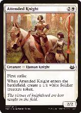 Attended Knight (1) — card price