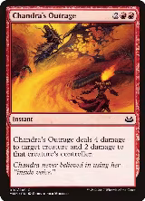 Chandra's Outrage (92) — card price