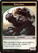 Elemental Token (16) — card price