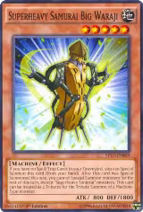 Superheavy Samurai Big Waraji (SP17-EN009) — card price