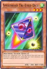 Speedroid Tri-Eyed Dice (Starfoil) (SP17-EN023) — card price