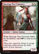 Burning-Tree Emissary (55) — card price
