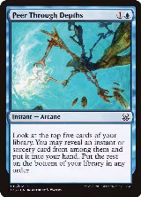 Peer Through Depths (5) — card price
