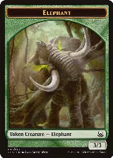 Elephant Token (5) — card price