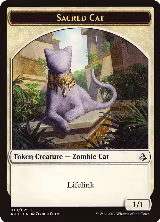 Sacred Cat Token (10) — card price