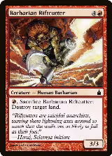Barbarian Riftcutter (114) — card price