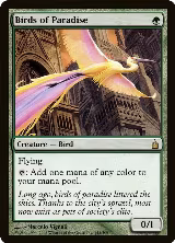 Birds of Paradise (153), Ravnica: City of Guilds — Magic card price