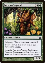 Carven Caryatid (155), Ravnica: City of Guilds — Magic card price