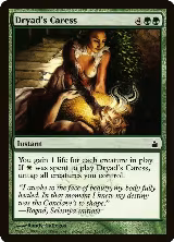 Dryad's Caress (160) — card price