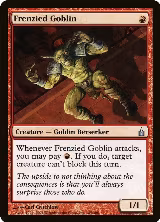 Frenzied Goblin (125), Ravnica: City of Guilds — Magic card price