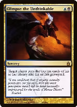 Glimpse the Unthinkable (208), Ravnica: City of Guilds — Magic card price