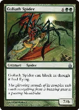 Goliath Spider (168) — card price
