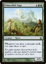 Primordial Sage (177), Ravnica: City of Guilds — Magic card price