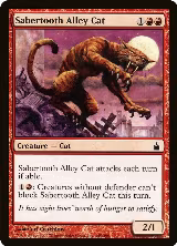 Sabertooth Alley Cat (140) — card price