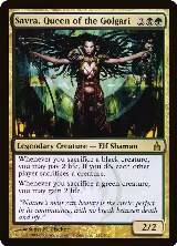 Savra, Queen of the Golgari (225), Ravnica: City of Guilds — Magic card price