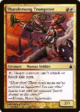 Thundersong Trumpeter (235), Ravnica: City of Guilds — Magic card price