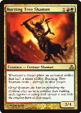 Burning-Tree Shaman (105) — card price