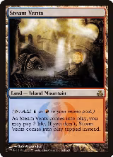 Steam Vents (164), Guildpact — Magic card price