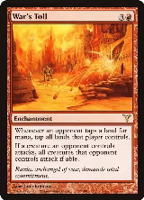 War's Toll (77), Dissension — Magic card price