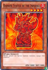 Barrier Statue of the Inferno (OP04-EN018) — card price