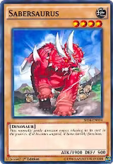 Sabersaurus (SR04-EN004) — card price