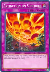 Extinction on Schedule (SR04-EN033) — card price