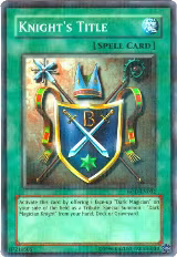 Knight's Title (Reshef of Destruction) (Super Rare) (ROD-EN002), Yu-Gi-Oh! Video Game Promotional Cards — Yu-Gi-Oh! card price