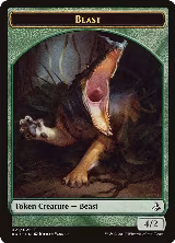 Beast Token (21) — card price