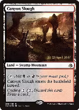 Canyon Slough (239), Prerelease Cards — Magic card price