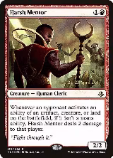 Harsh Mentor (135), Prerelease Cards — Magic card price