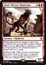 Heart-Piercer Manticore (138), Prerelease Cards — Magic card price