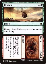 Heaven // Earth (224), Prerelease Cards — Magic card price