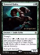 Honored Hydra (172), Prerelease Cards — Magic card price