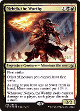 Neheb, the Worthy (203), Prerelease Cards — Magic card price